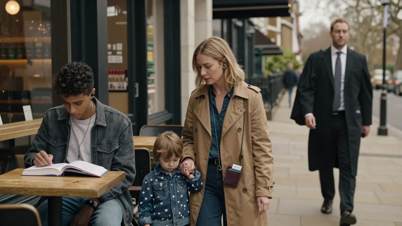 Three people from different walks of life, each quietly carrying the hidden reality of being an escort in London.